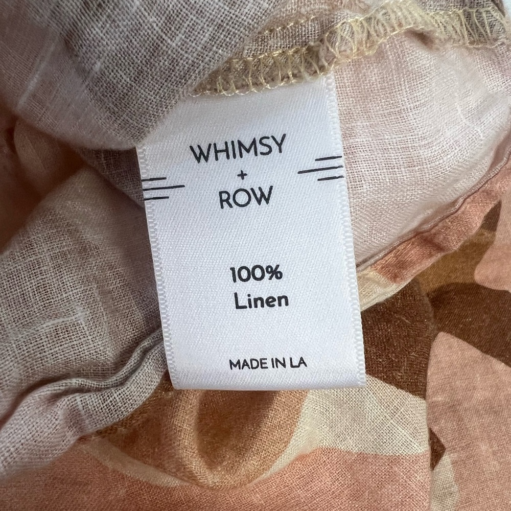Whimsy + Row Valentina Linen Pattern Top - image 6